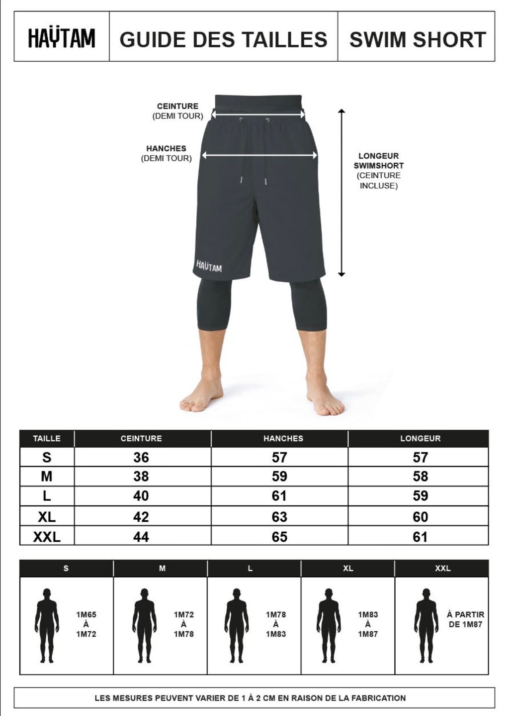 Swim Short Haytam Gris