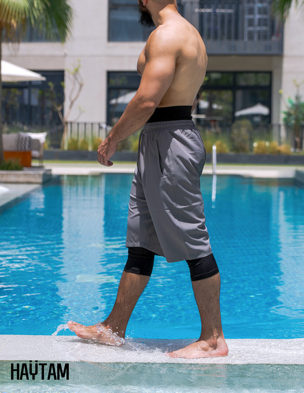 Swim Short Haytam Gris